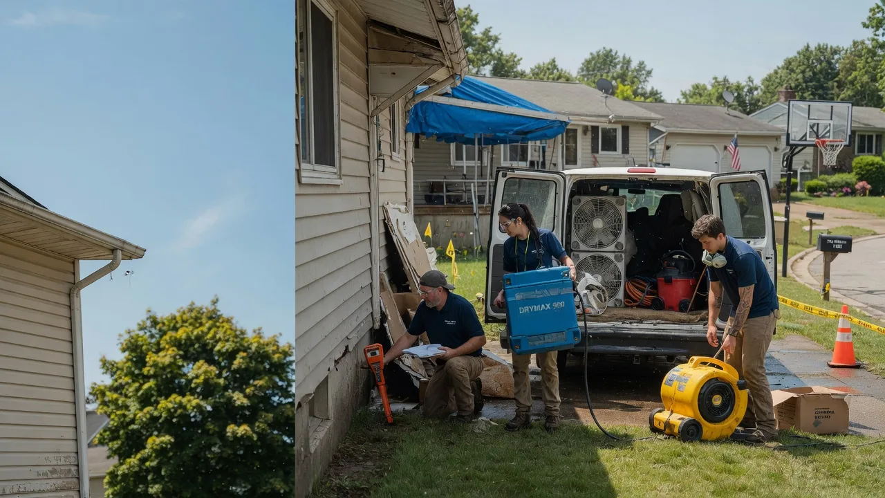 Ceiling Leak Cleanup in Powhatan Point, OH near me